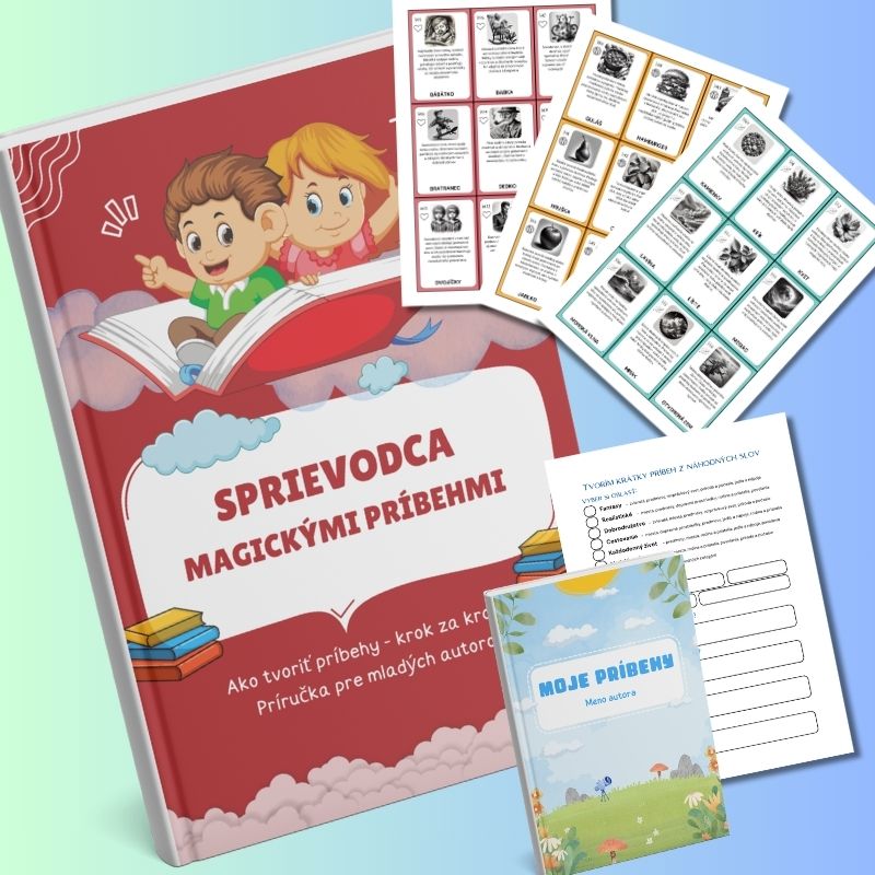 Sprievodca magickými príbehmi - príručka pre mladých tvorcov - kreatívne písanie