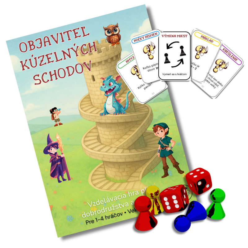 Dosková hra - Objaviteľ kúzeľných schodov
