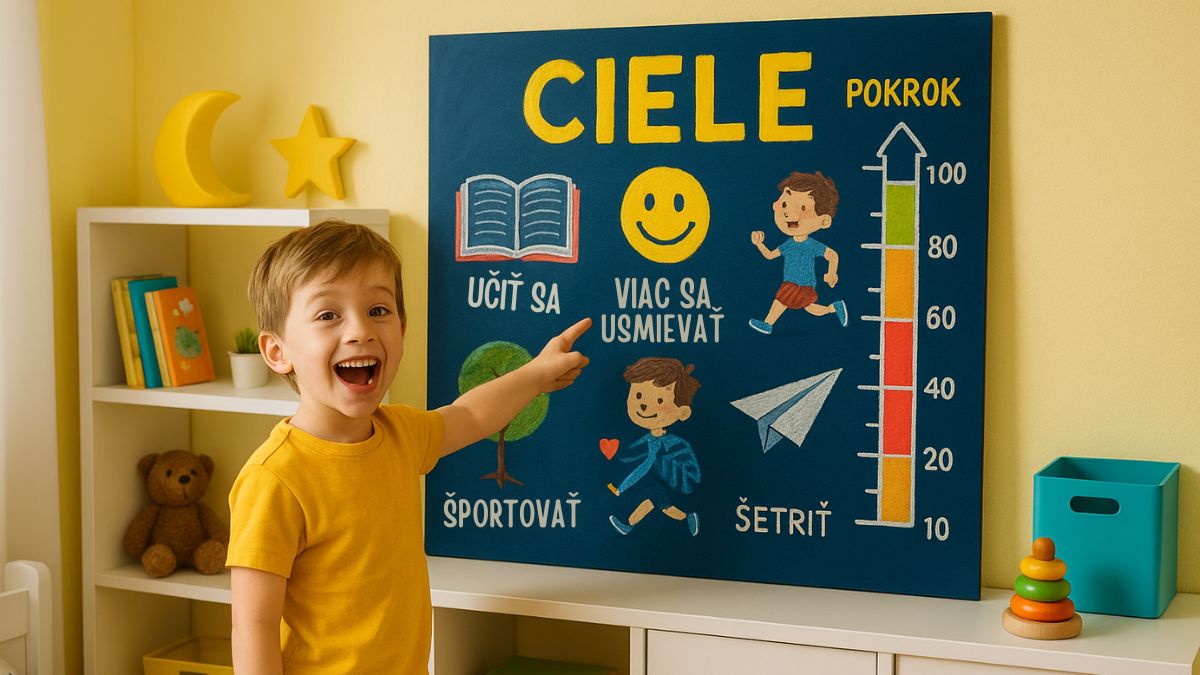 Ako naučiť deti stanovovať si ciele