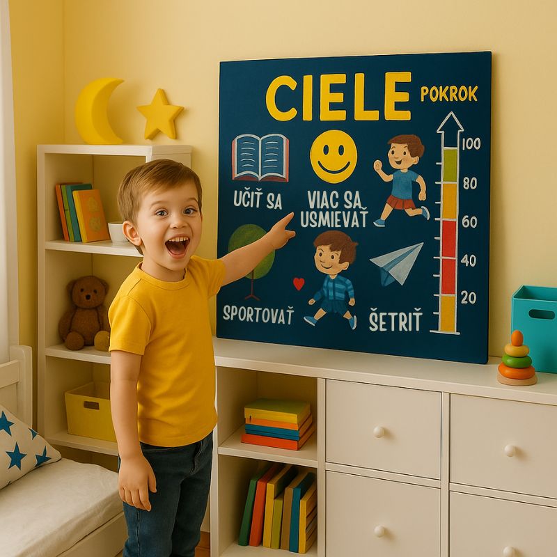 Ako naučiť deti stanovovať si ciele