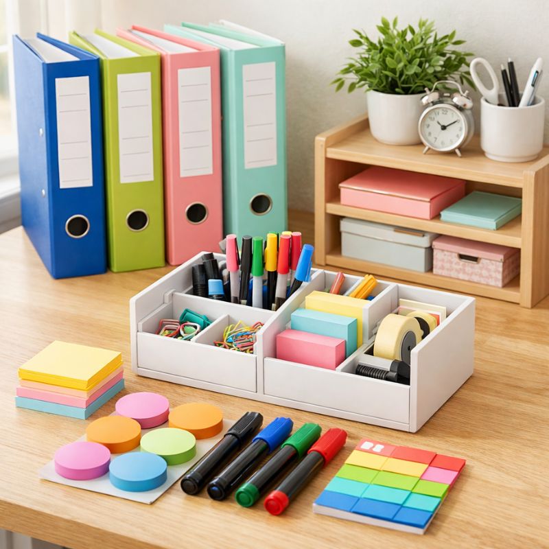Organizačné pomôcky - šanóny, boxy, nálepky