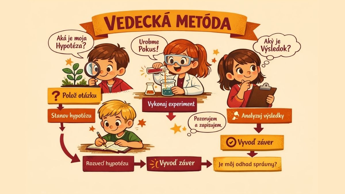 Deti vykonávajú jednoduché vedecké experimenty