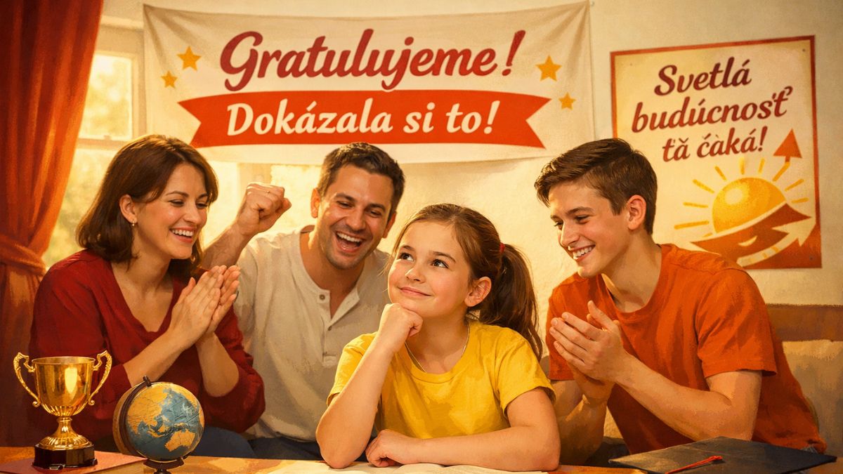 Šťastná rodina s dieťaťom pripravená na budúcnosť