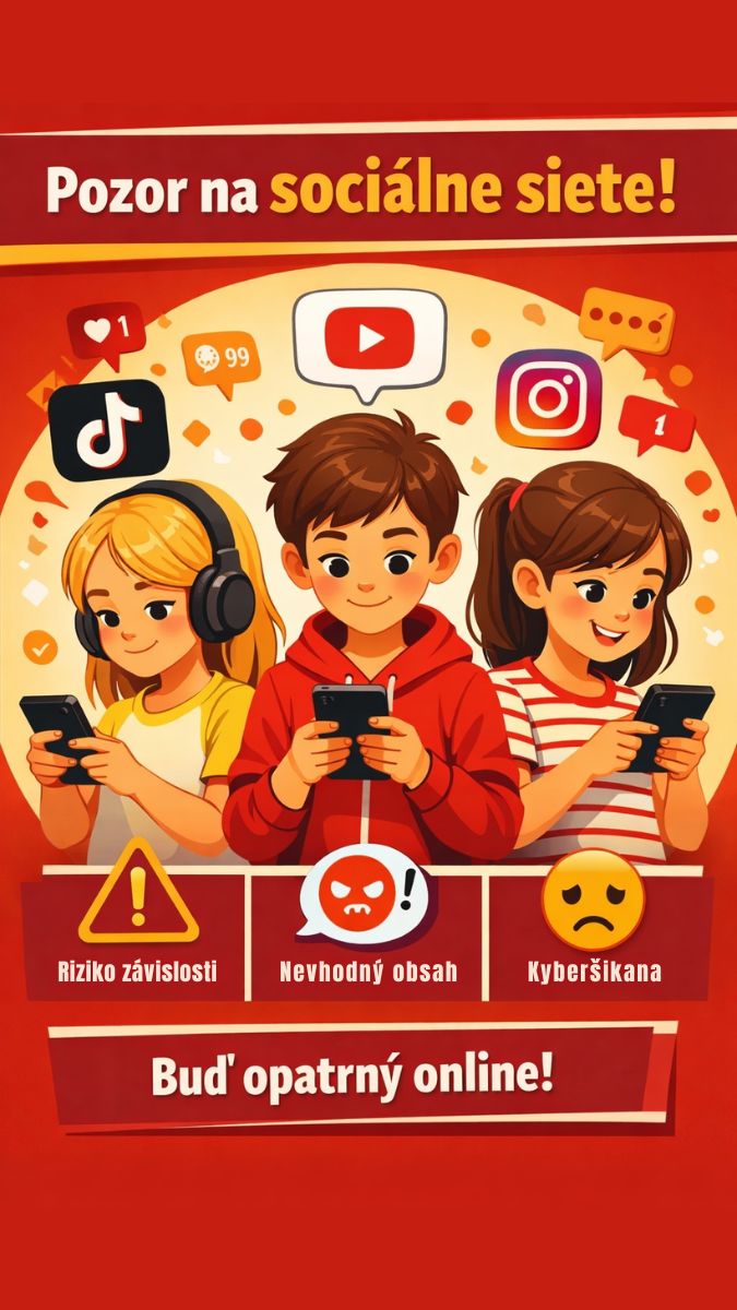 Deti používajú sociálne siete na smartfónoch