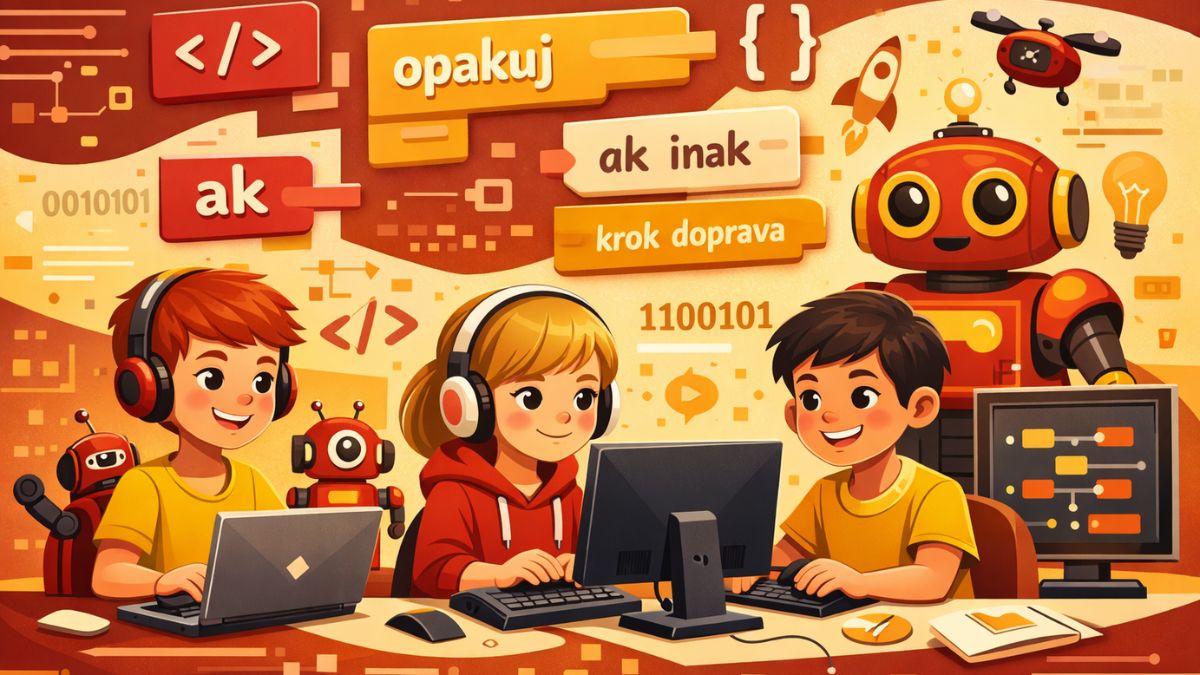 Deti sa učia programovať