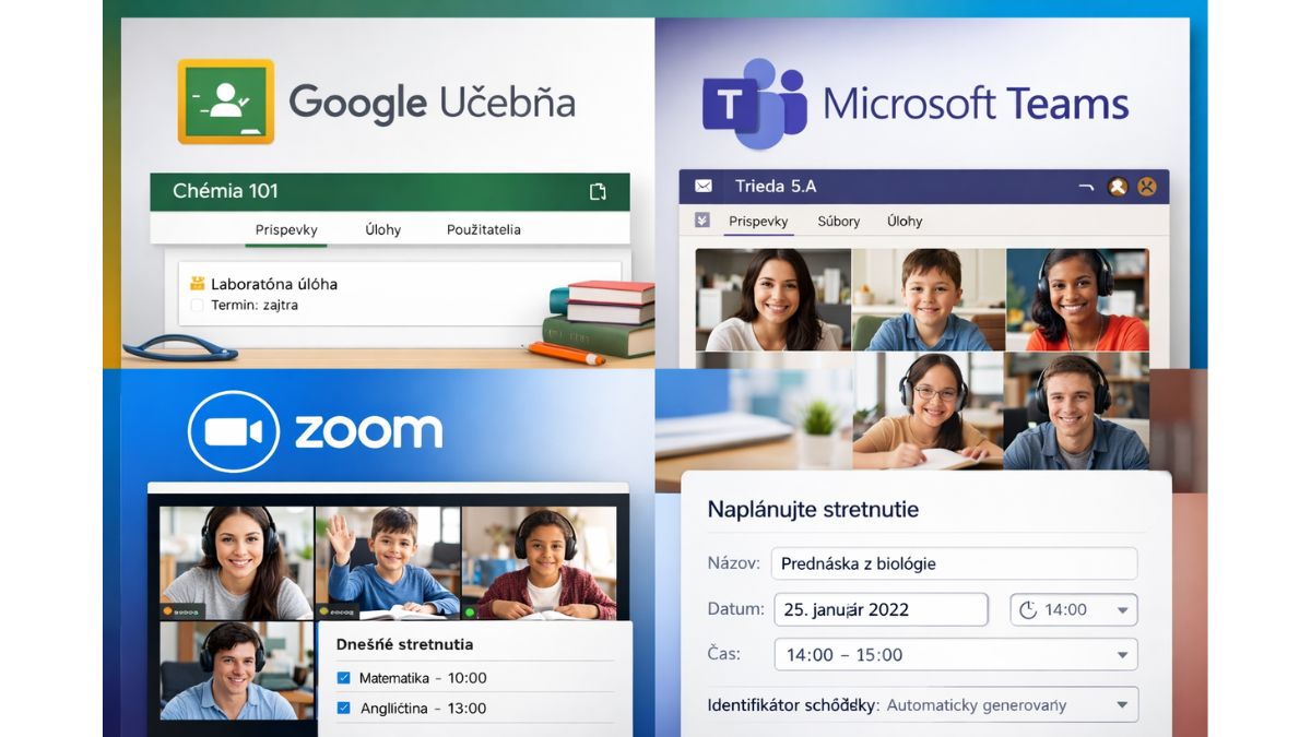 Najlepšie platformy pre virtuálne učebne