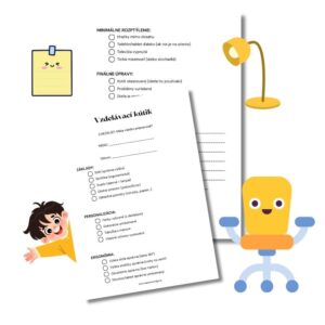 Checklist vzdelávací kútik
